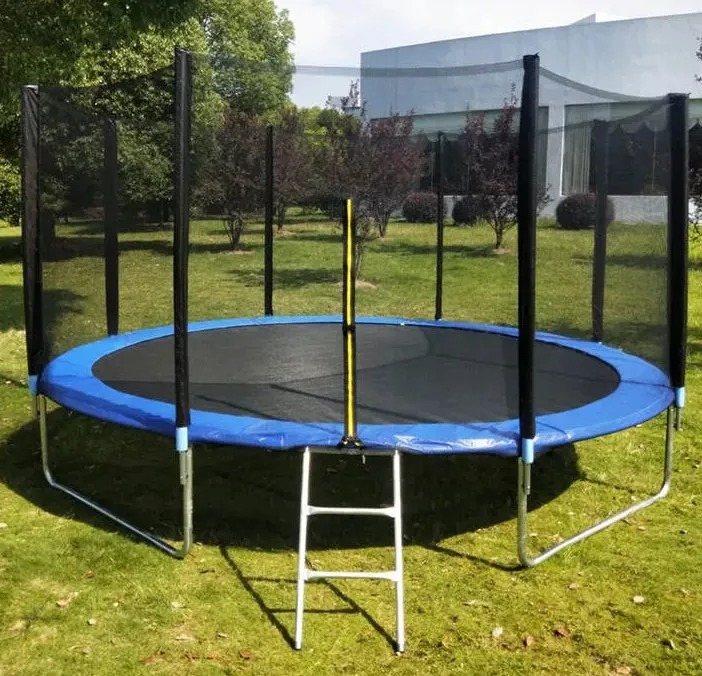 10ft Outdoor Trampoline with Safety Net — Available in Multiple Sizes